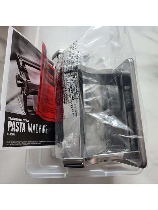 Other - NEW Weston Traditional Style Stainless Steel Pasta Machine Roller Maker No Box